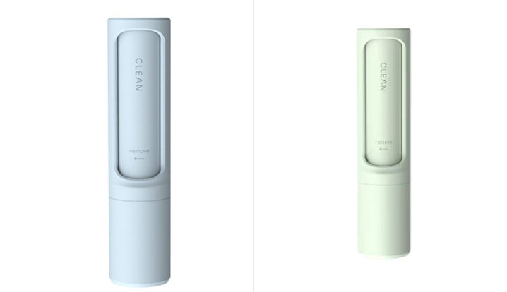 Supplier reference: blue brush at left, green at right. This listing includes one green brush only.
